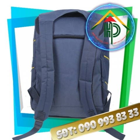 ManEdu International Pattern Backpack Back View