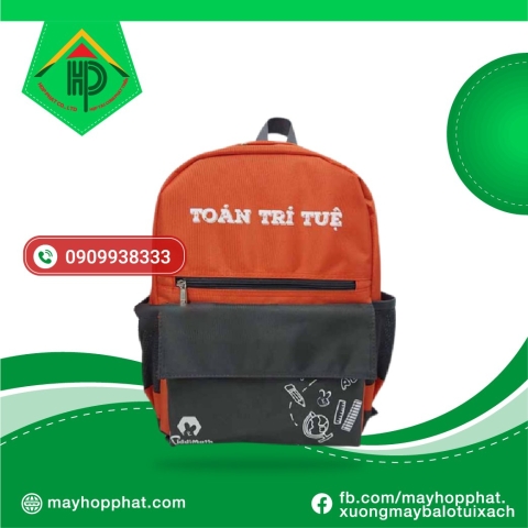 Premium Math and Intelligence Student Backpack | Custom School Branding & Durable Gear
