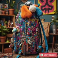 Maximalism Style Backpack