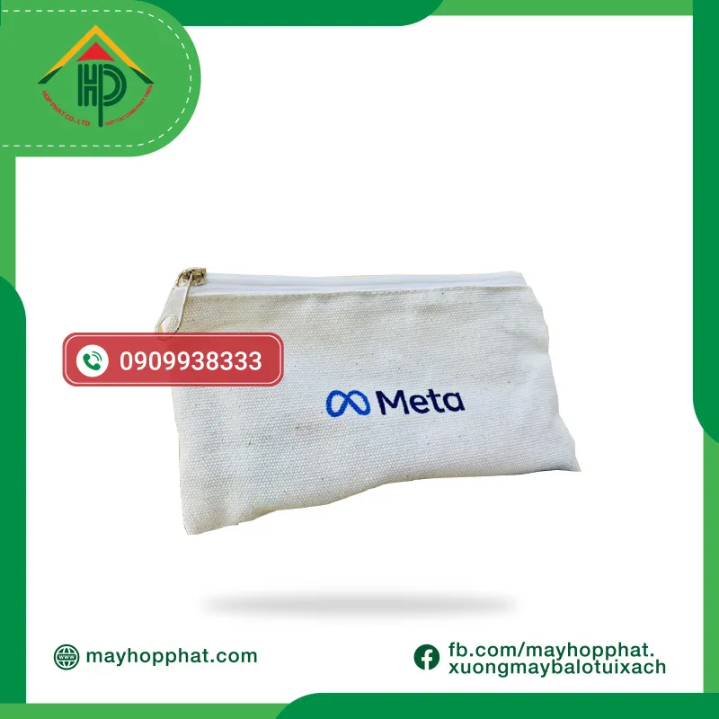Meta Canvas Fabric Pencil Case Meta Canvas Fabric Pencil Case