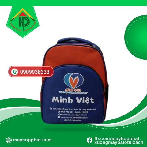 Premium Minh Viet English Backpack | Custom School Branding & Bulk Gear