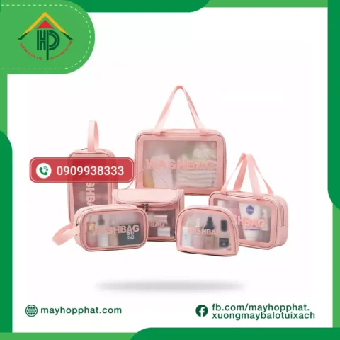 Premium Multipurpose transparent PVC WashBag | Waterproof Travel Organizer