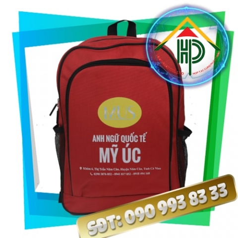 My Uc English Language Center Backpack Front View