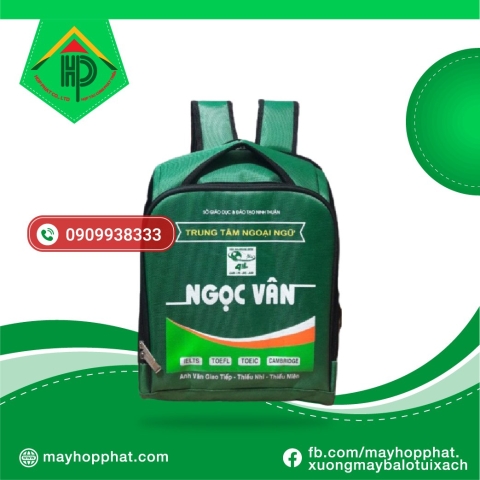 Premium Ngoc Van English Backpack | Durable School Uniform & Branding Solutions