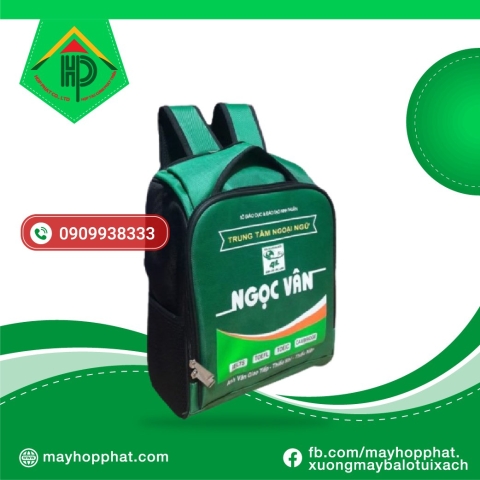 Premium Ngoc Van English Backpack | Durable School Uniform & Branding Solutions