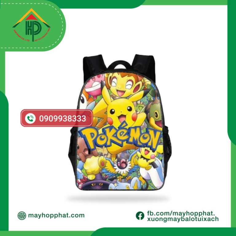 Pokemon Backpack for Kids – by May Hop Phat