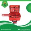 Premium Red and Black Medical Supplies Bag | Custom Wholesale & Medical Branding | May Hop Phat red and black medical supplies bag 2
