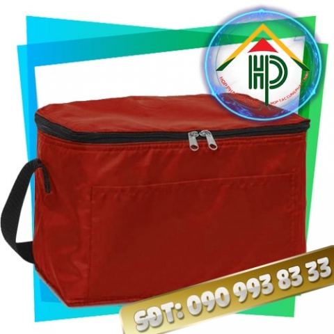 Túi Giữ Nhiệt Màu Đỏ Red Insulated Bag