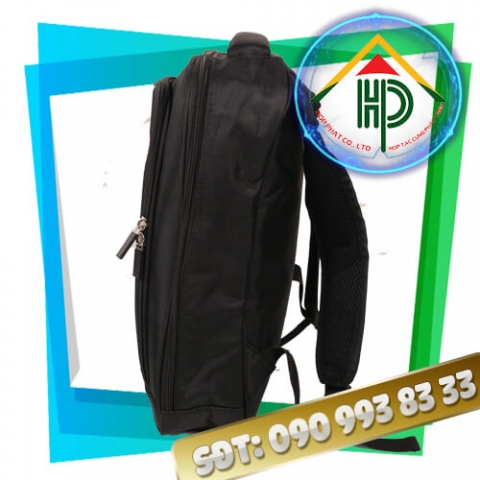 RGA Gift Backpack – Premium 1680D Oxford EVA-Laminated, Anti-Hunchback Design with Laptop Compartment | Hop Phat Factory RGA Gift Backpack – Side View