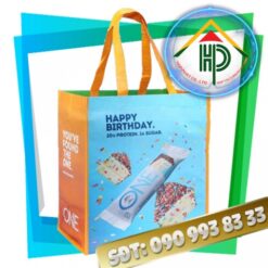 RPET Happy Birthday Fabric Bag