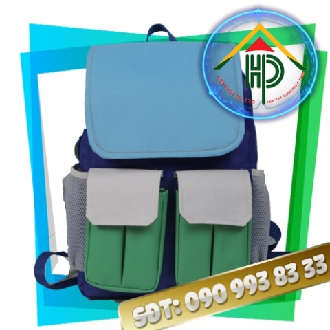 Sac Mau Colorful Kids Backpack – Front View
