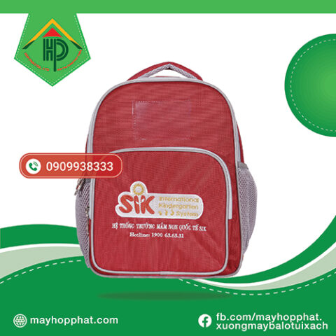 Premium SIK Preschool Backpack | Custom International School Branding Premium SIK Preschool Backpack | Custom International School Branding