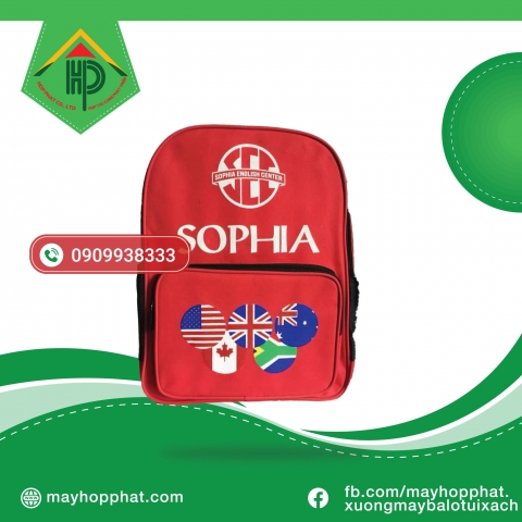 Premium Sophia English Backpack | Custom Wholesale & Academy Branding Sophia English Backpack