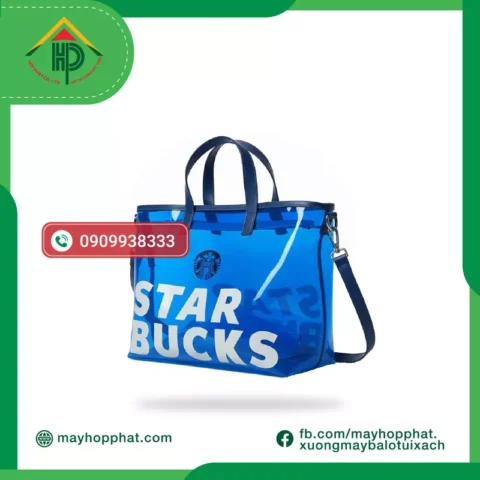 High-Quality Starbucks PVC tote bag | Waterproof & Fashionable Shopping Bag High-Quality Starbucks PVC tote bag | Waterproof & Fashionable Shopping Bag