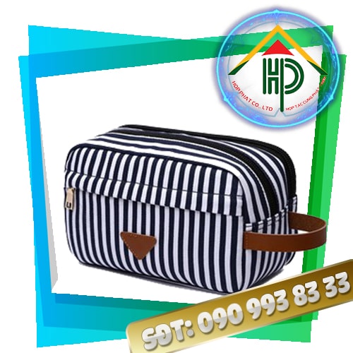 Striped Pattern Handheld Wallet – Unisex Style, Custom Logo, Sewn at Hop Phat Striped Pattern Handheld Wallet