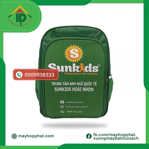 Premium Sunkids English Backpacks Hoai Nhon | Durable & Professional School Branding Premium Sunkids English Backpacks Hoai Nhon | Durable & Professional School Branding