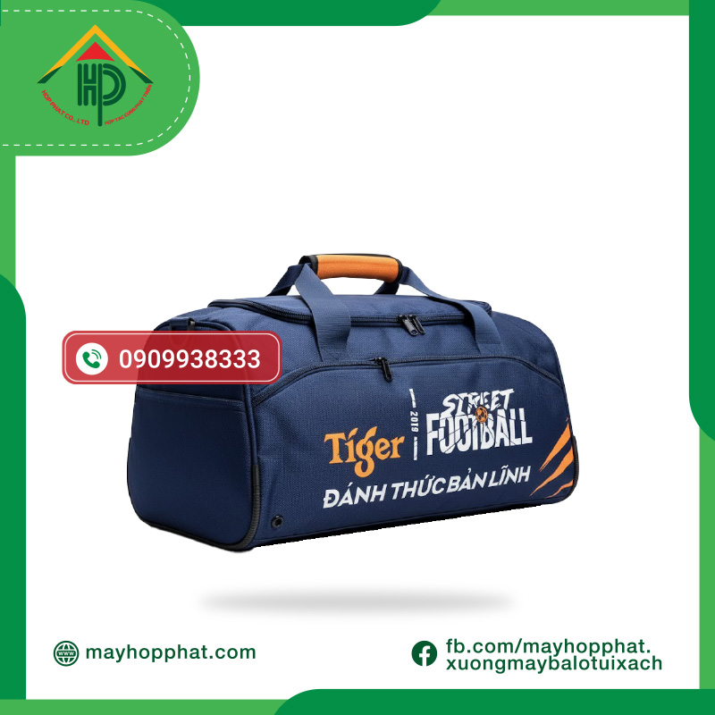 Tiger Employee Tet Gift Travel Bag Side View Tiger Employee Tet Gift Travel Bag Side View