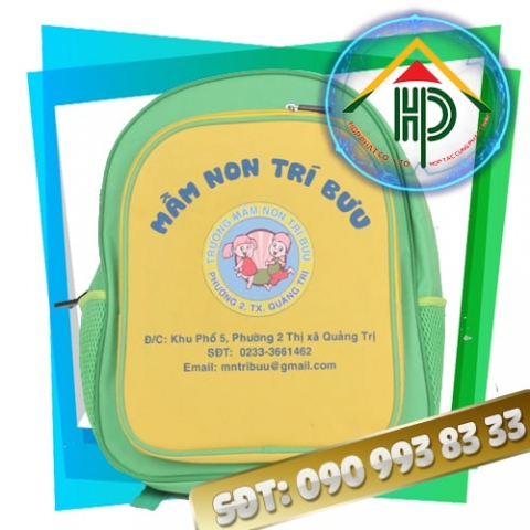Tri Buu Preschool Backpack – Front View