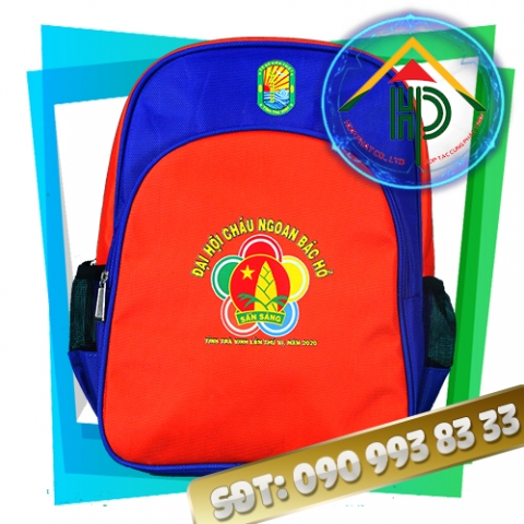 Uncle Ho Good Children Gift Backpack Front View Uncle Ho Good Children Gift Backpack Front View