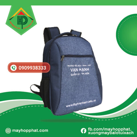 Premium Van Hanh School Backpack | Durable Student Uniform & Branding Gear Premium Van Hanh School Backpack | Durable Student Uniform & Branding Gear