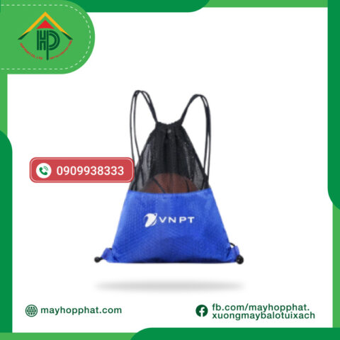Lightweight & Durable VNPT Drawstring Travel Backpack | Custom Promotional Bag Lightweight & Durable VNPT Drawstring Travel Backpack | Custom Promotional Bag