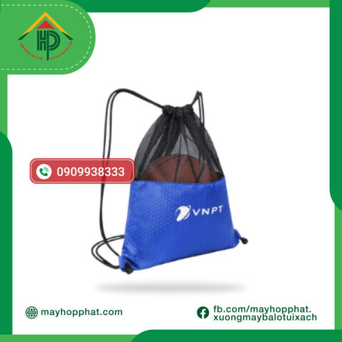 VNPT Large Drawstring Backpack | Custom Promotional Bag vnpt large drawstring backpack 2