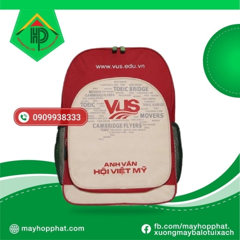 Premium VUS English Backpack | Custom School Branding & Bulk Supply Premium VUS English Backpack | Custom School Branding & Bulk Supply