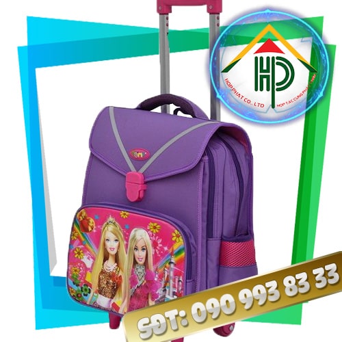 Balo Kéo Học Sinh Siêu Nhẹ Wheeled Student Backpack