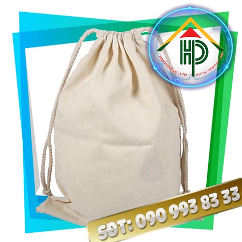 White Drawstring Backpack White Drawstring Backpack