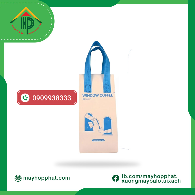 Window Coffee Non-Woven Insulated Bag – View 2 Window Coffee Non-Woven Insulated Bag – View 2