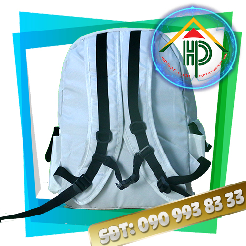 WinHouse White Fashion Backpack WinHouse White Fashion Backpack