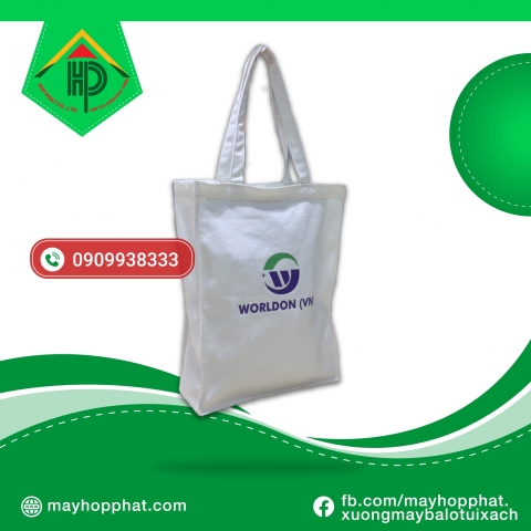 Túi Vải Canvas Worldon worldon canvas tote bag 2