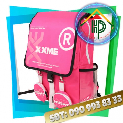 XXME Pink Fashion Backpack — Stylish, Classy & Trendy at Hop Phat XXME Pink Fashion Backpack