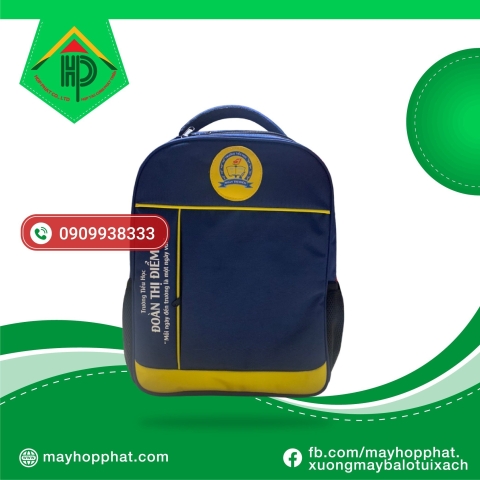 Yellow backpack for students of Doan Thi Diem school