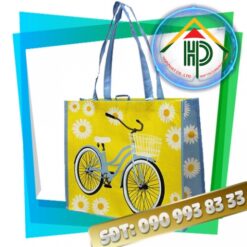 Yellow-Green RPET Fabric Bag