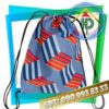 ZigZag Pattern Drawstring Backpack