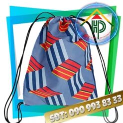 ZigZag Pattern Drawstring Backpack