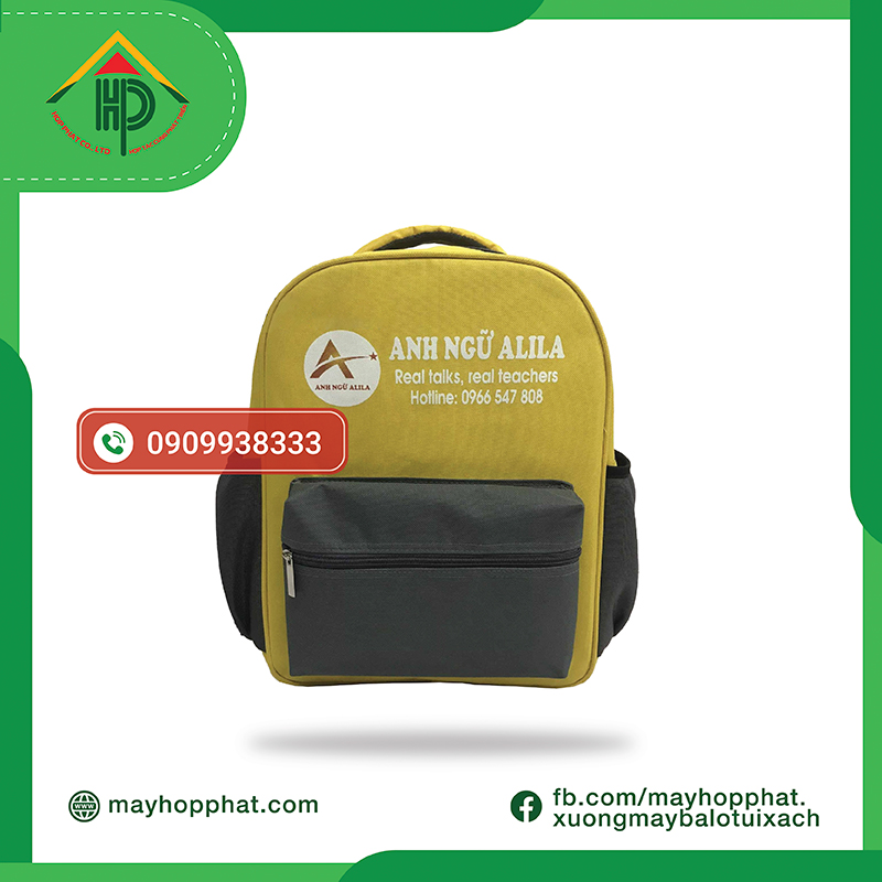 ALila English Backpack | Premium Custom Language Center Bag Manufacturing ALila English Backpack