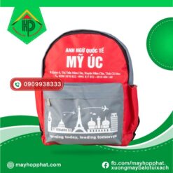 American and Australian International English Backpacks