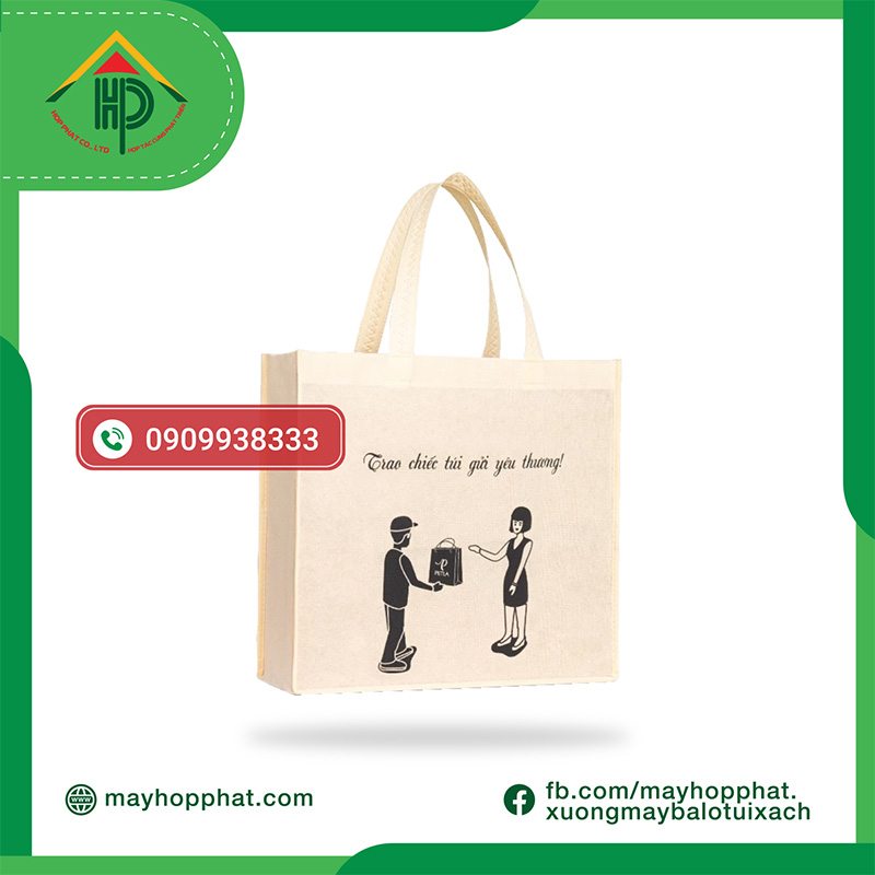 Cream-colored Non-woven Fabric Bag