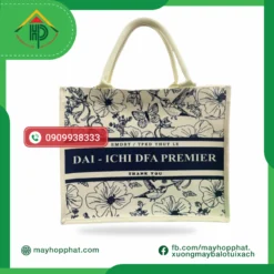 Dai-ichi Life Jute Fabric Bag