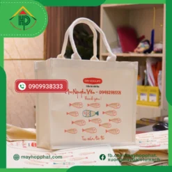 Dai-ichi Life Jute Fabric Bag