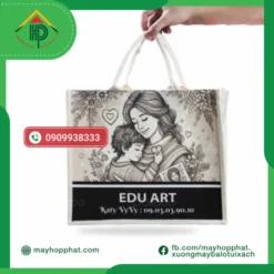 Edu Art Jute Bag