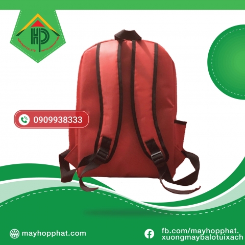 Balo Anh Văn EMBASSY ĐỎ embassy english backpack red 2