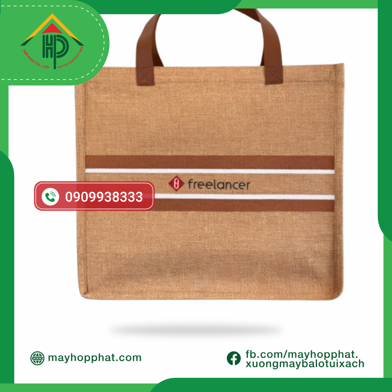 Freelancer Jute Fabric Bag Freelancer Jute Fabric Bag
