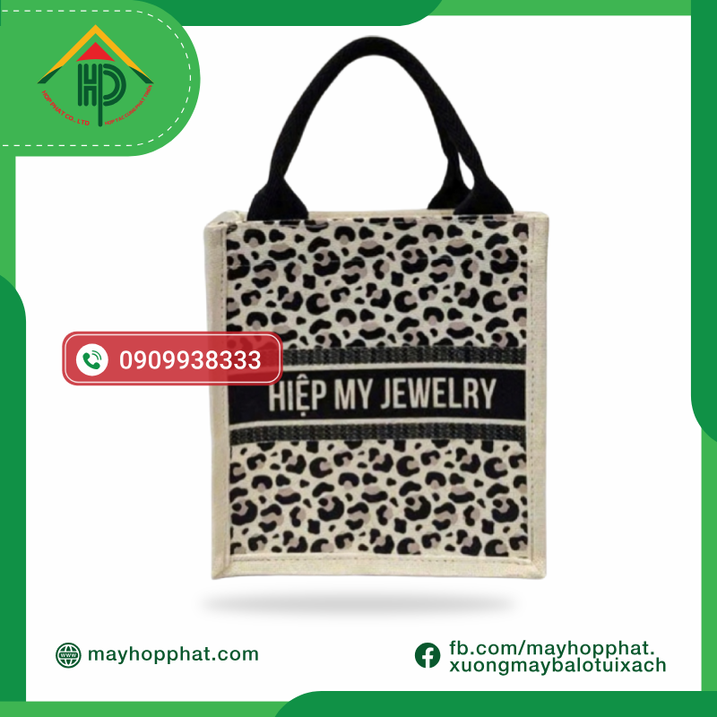 Hiep My Jewelry Jute Bag Hiep My Jewelry jute bag
