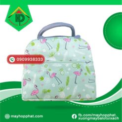Insulated Bag with Crane Pattern
