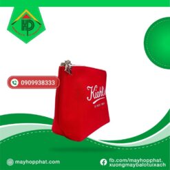 Kiehl's Red Cosmetic Bag