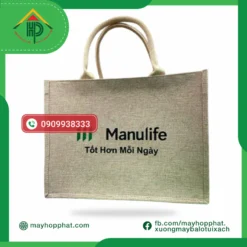Manulife Jute Bag | Premium Custom Eco-Friendly Corporate Gift Manufacturing Manulife Jute Bag