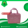 New Pink Cosmetic Bag | Custom Premium M.O.I Beauty Pouch Manufacturing New Pink Cosmetic Bag